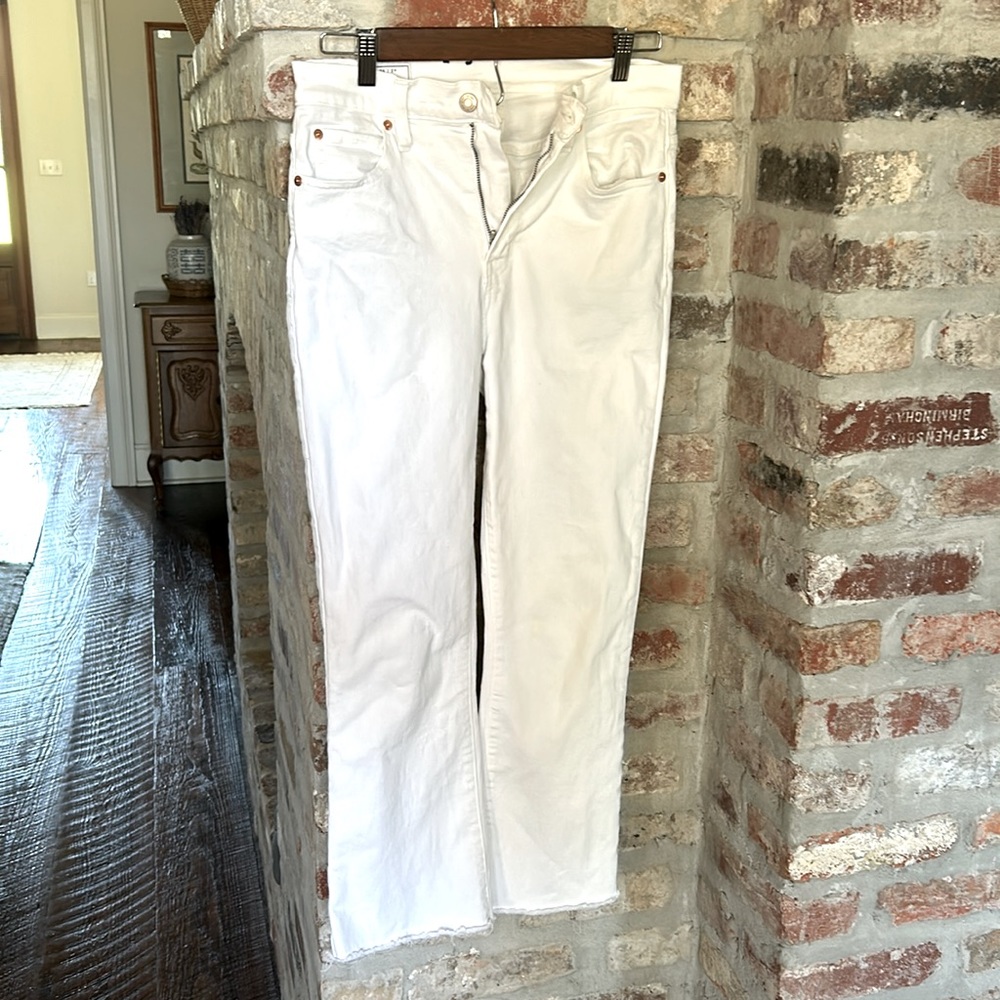 Gap kick fit high rise jeans.